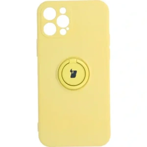 Hurtownia GSM - Bizon Case Inel din Silicon Apple iPhone 12 Pro galben - BIZ124 - {ean13} - Hurt
