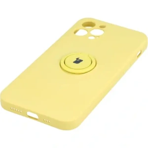 Hurtownia GSM - Bizon Case Inel din Silicon Apple iPhone 12 Pro galben - BIZ124 - {ean13} - Hurt