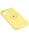 Hurtownia GSM - Etui Bizon Case Silicone Ring do Apple iPhone 12 Pro żółte - BIZ124 - {ean13} - Hurt