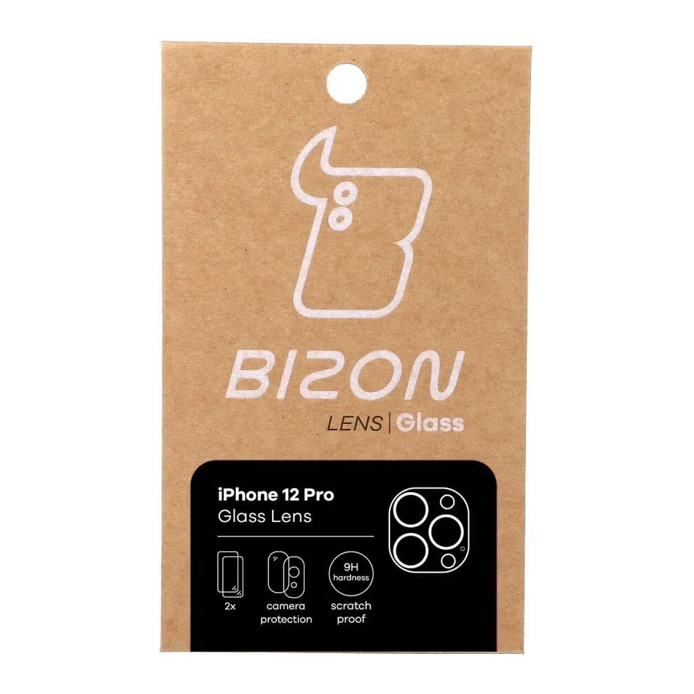 Hurtownia GSM - Bizon-Glaslinse Apple iPhone 12 Pro [2 PACK] - BIZ125 - {ean13} - Hurt