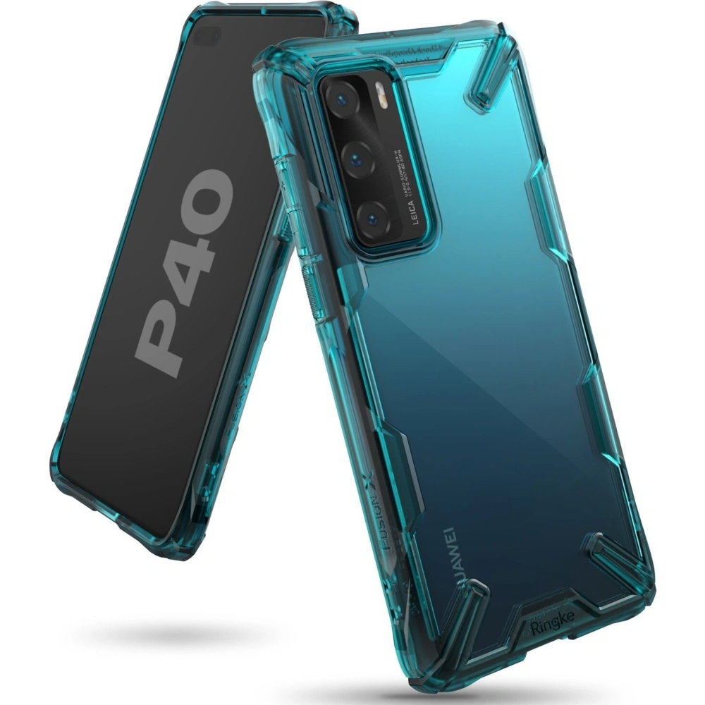 Hurtownia GSM - Etui Ringke Fusion-X Huawei P40 Turquoise Green - RGK1143GRN - {ean13} - Hurt