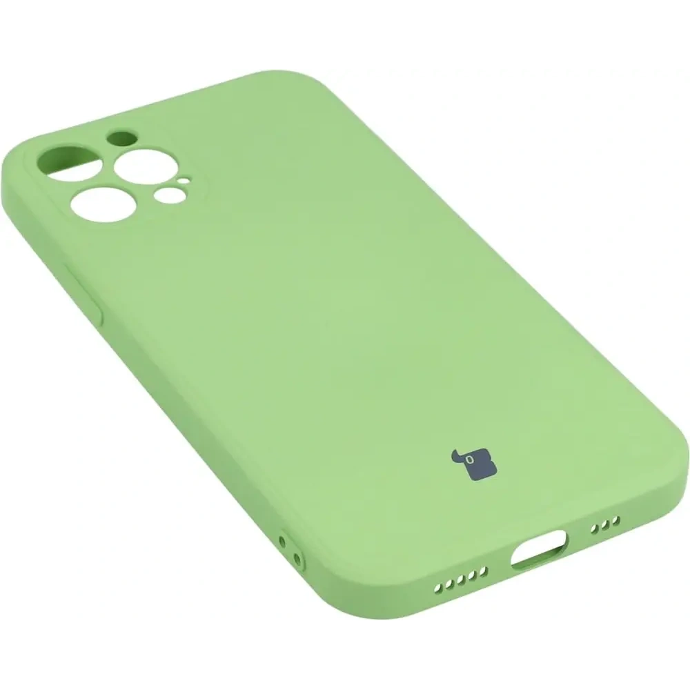 Hurtownia GSM - Bizon Case Silicon Apple iPhone 12 Pro verde deschis - BIZ126 - {ean13} - Hurt