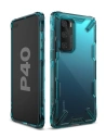 Wholesale Ringke Fusion-X Huawei P40 Turquoise Green - RGK1143GRN - {ean13} - Hurt