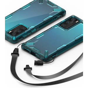 Hurtownia GSM - Etui Ringke Fusion-X Huawei P40 Türkisgrün - RGK1143GRN - {ean13} - Hurt