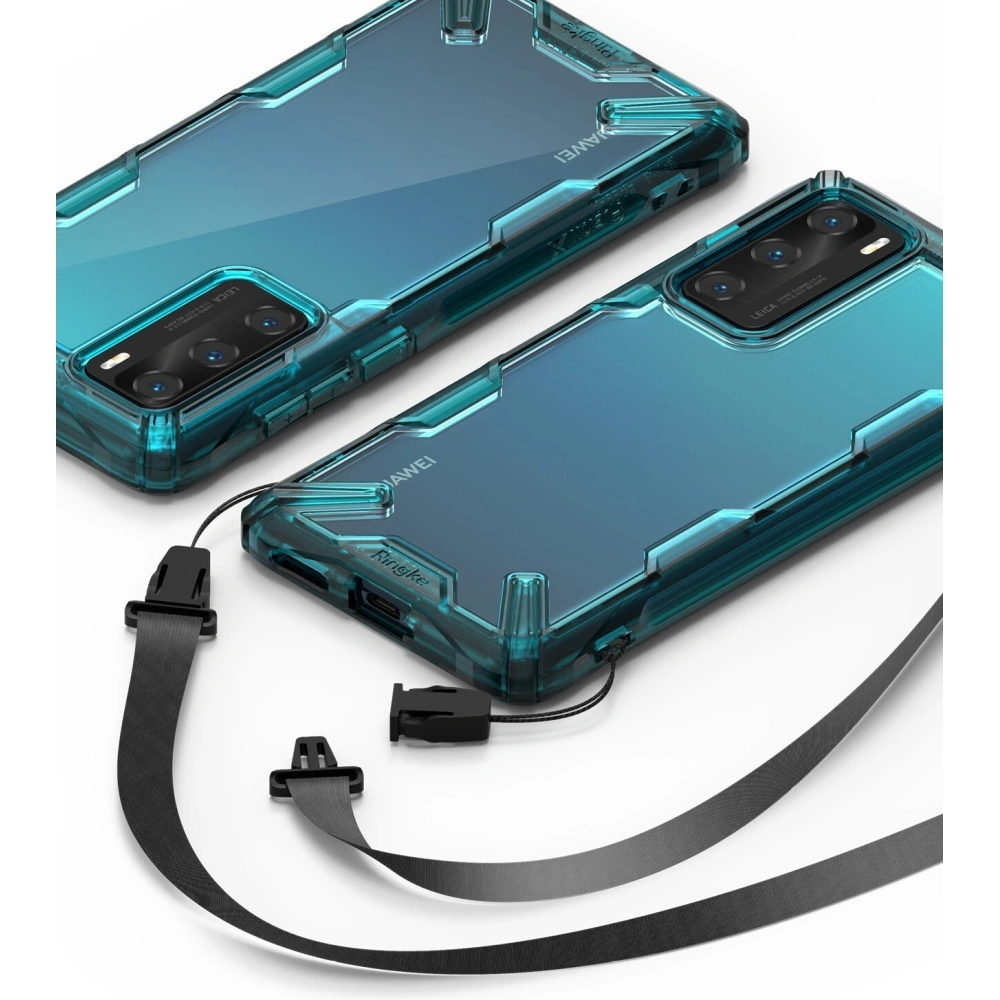 Hurtownia GSM - Etui Ringke Fusion-X Huawei P40 Turquoise Green - RGK1143GRN - {ean13} - Hurt