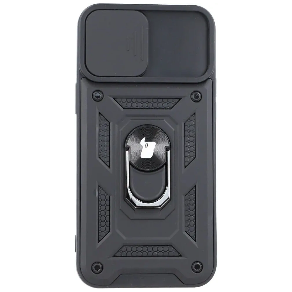 Hurtownia GSM - Bizon Case CamShield Ring Apple iPhone 12 Pro Max schwarz - BIZ128 - {ean13} - Hurt
