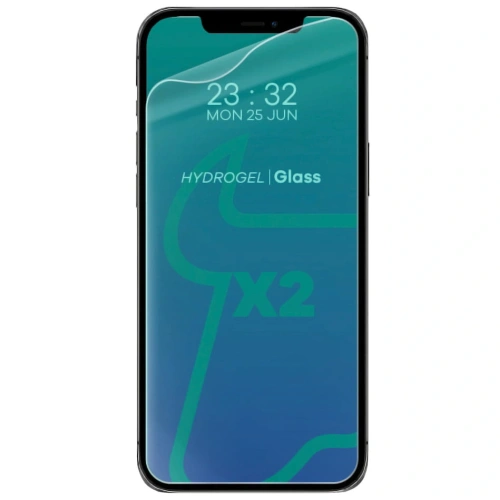 Folia hydrożelowa na ekran Bizon Glass Hydrogel Apple iPhone 12 Pro Max [2 PACK]