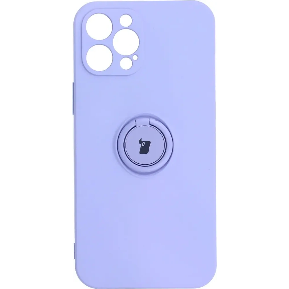 Hurtownia GSM - Bizon Case Silicone Ring Apple iPhone 12 Pro Max mov - BIZ130 - {ean13} - Hurt