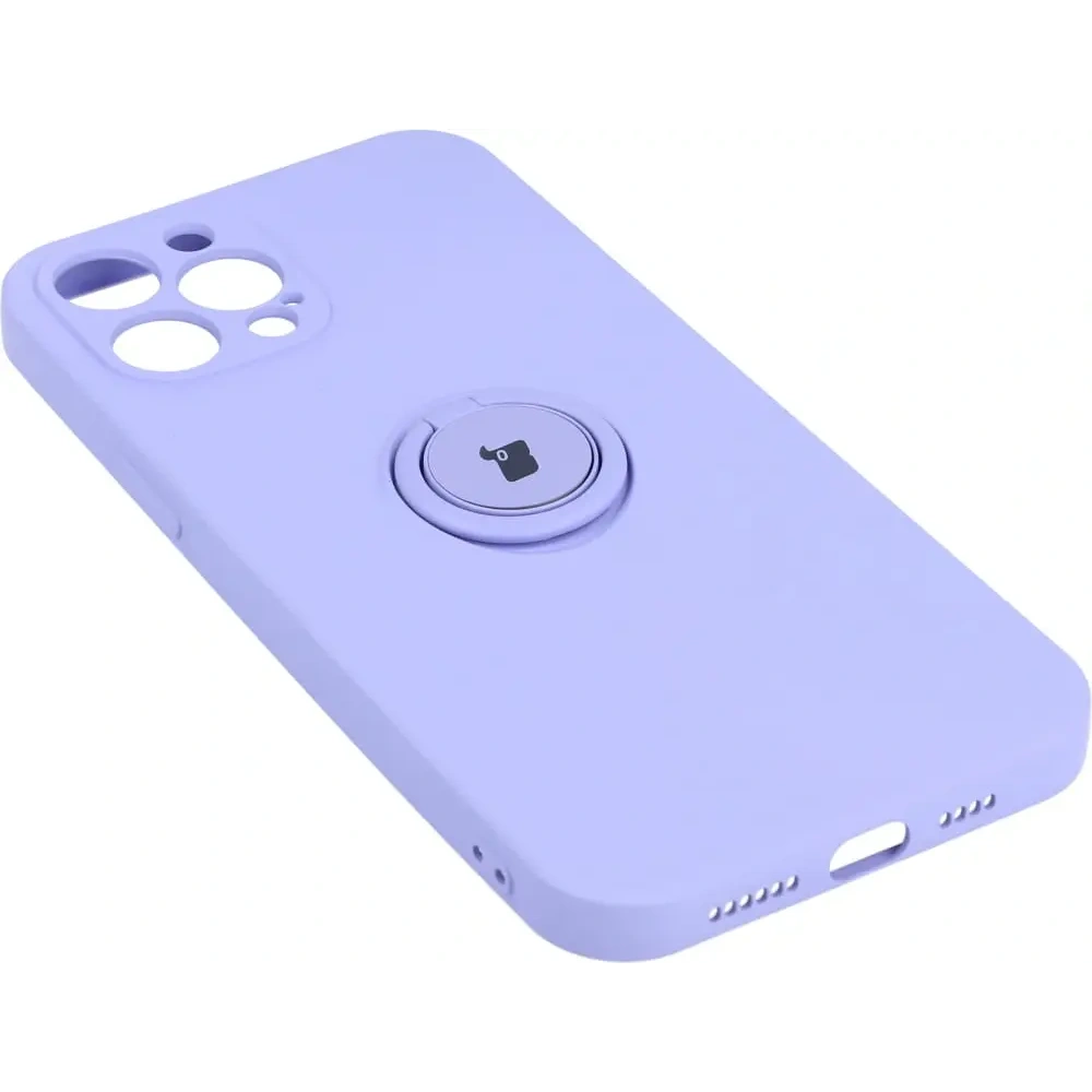 Hurtownia GSM - Bizon Case Silicone Ring Apple iPhone 12 Pro Max mov - BIZ130 - {ean13} - Hurt