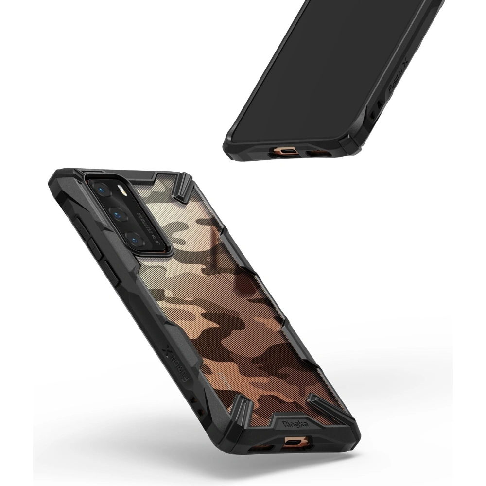 Hurtownia GSM - Etui Ringke Fusion-X Huawei P40 Camo (Moro) Black - RGK1144MOB - {ean13} - Hurt