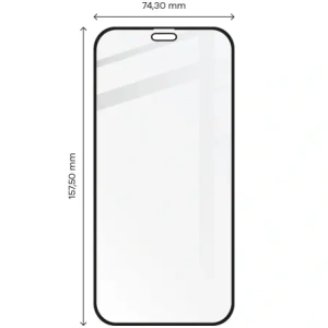 Wholesale Bizon Glass Edge Apple iPhone 12 Pro Max black - BIZ133 - {ean13} - Hurt