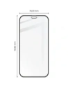 Hurtownia GSM - Bizon Glass Edge Apple iPhone 12 Pro Max schwarz - BIZ133 - {ean13} - Hurt