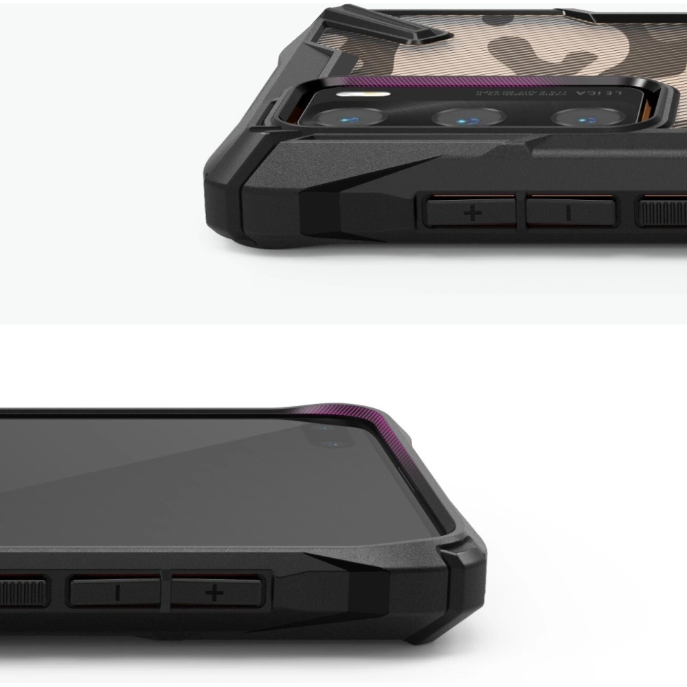 Hurtownia GSM - Etui Ringke Fusion-X Huawei P40 Camo (Moro) Black - RGK1144MOB - {ean13} - Hurt