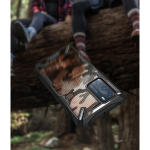 Hurtownia GSM - Etui Ringke Fusion-X Huawei P40 Camo (Moro) Schwarz - RGK1144MOB - {ean13} - Hurt