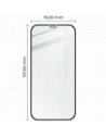 Hurtownia GSM - Bizon Glass Edge CF sticlă securizată - [2 PACK] + protecție pentru lentile Apple iPhone 12 Pro Max negru - BIZ134 - {ean13} - Hurt
