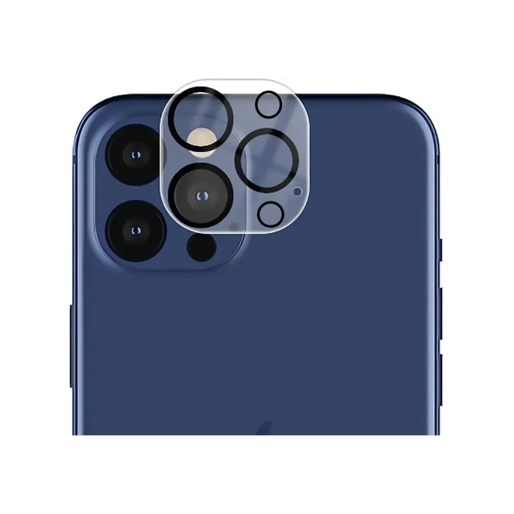 Hurtownia GSM - Bizon Glass Edge CF edzett üveg - [2 CSOMAG] + lencsevédelem Apple iPhone 12 Pro Max fekete - BIZ134 - {ean13} - Hurt