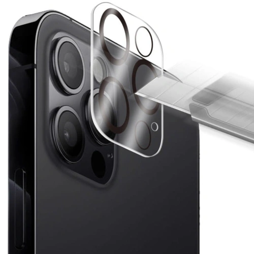 Szkło na aparat Bizon Glass Lens do Apple iPhone 12 Pro Max [2 PACK]