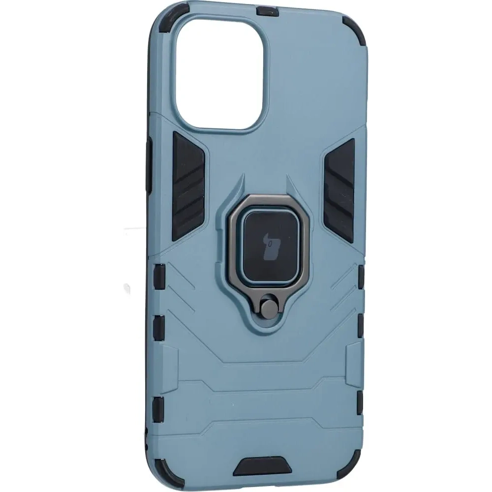 Hurtownia GSM - Bizon Case Armor Ring Apple iPhone 12 Pro Max albastru - BIZ136 - {ean13} - Hurt