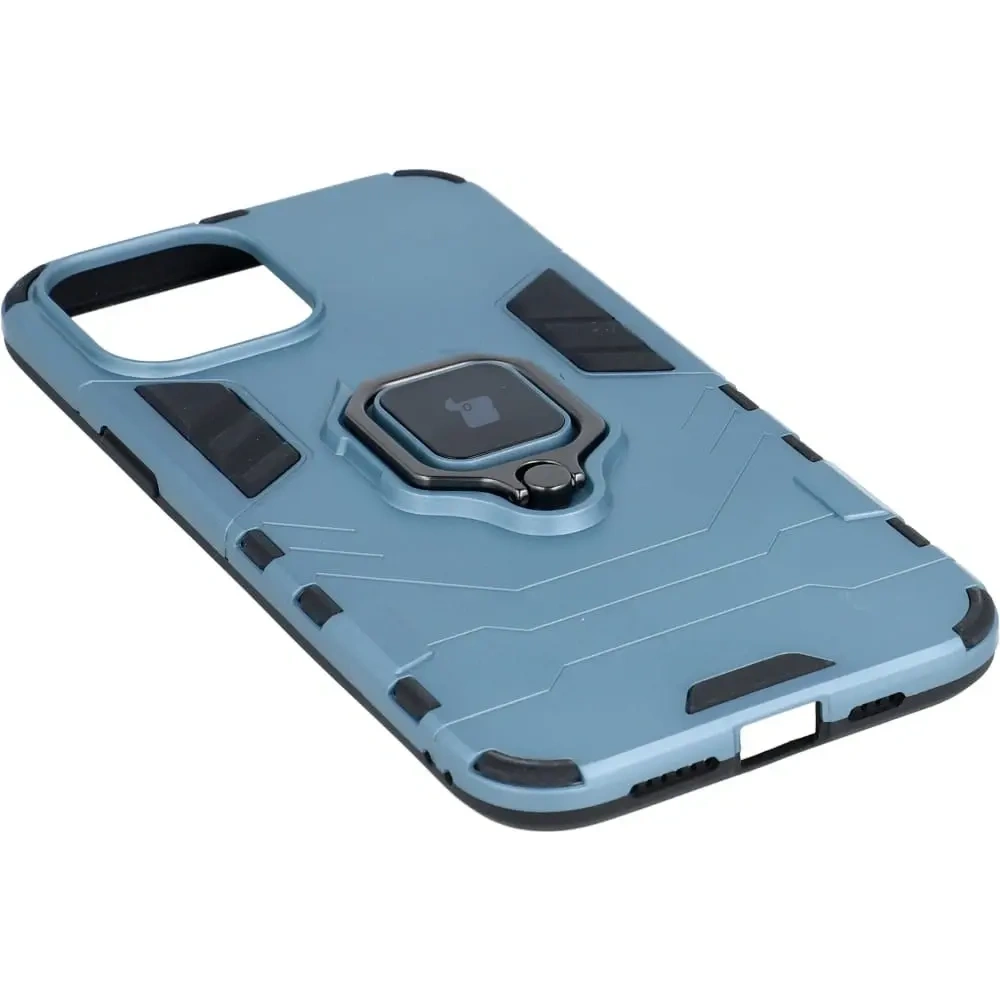 Hurtownia GSM - Bizon Case Armor Ring Apple iPhone 12 Pro Max albastru - BIZ136 - {ean13} - Hurt
