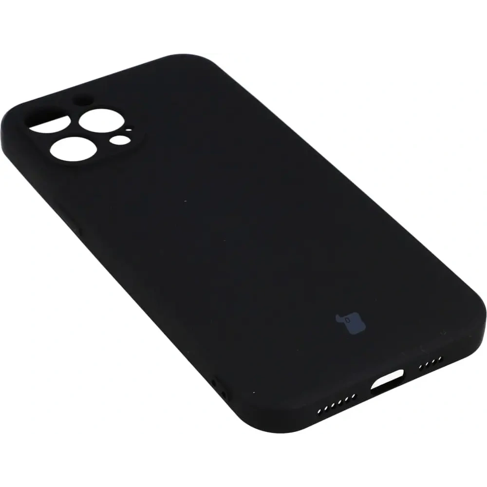 Hurtownia GSM - Bizon Case Silicon Apple iPhone 12 Pro Max negru - BIZ137 - {ean13} - Hurt