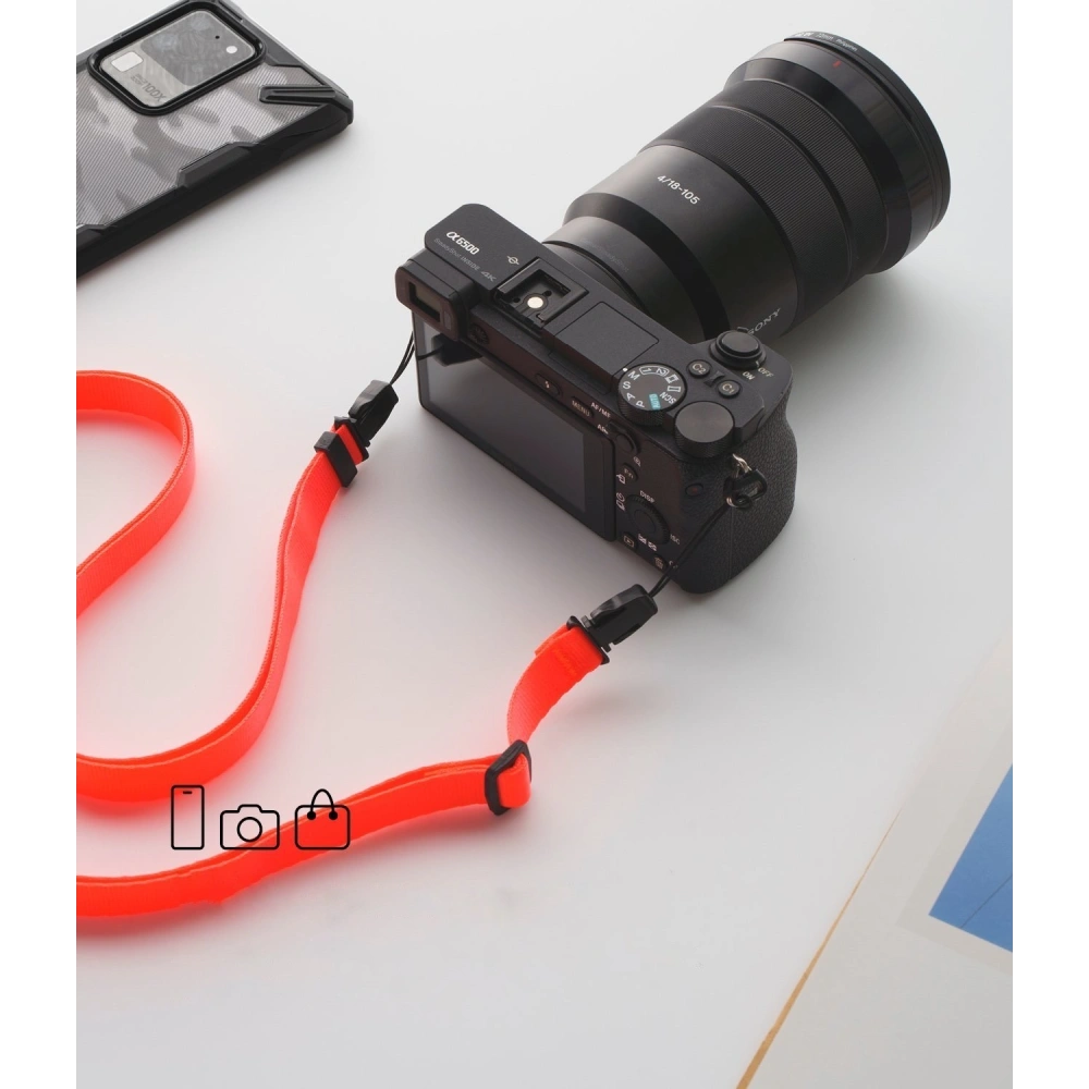 Hurtownia GSM - Pasek Ringke Shoulder Strap Neon Orange - RGK1156ORG - {ean13} - Hurt