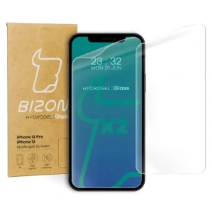 Hurtownia GSM - Fólie hydrogelová na displej Bizon Glass Hydrogel Apple iPhone 12 / 12 Pro [2 PACK] - BIZ139 - {ean13} - Hurt