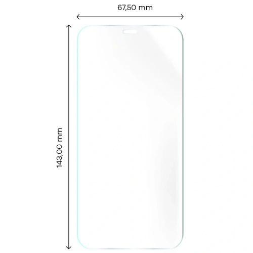 Folia hydrożelowa na ekran Bizon Glass Hydrogel Apple iPhone 12 / 12 Pro [2 PACK]