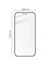 Wholesale Bizon Glass Edge Apple iPhone 12 / 12 Pro black - BIZ140 - {ean13} - Hurt
