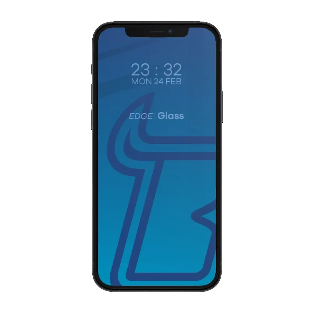 Hurtownia GSM - Tvrzené sklo Bizon Glass Edge pro Apple iPhone 12 / 12 Pro černé - BIZ140 - {ean13} - Hurt