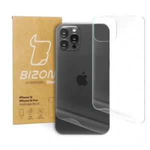 Hurtownia GSM - Fólie hydrogelová na zadní stranu Bizon Glass Hydrogel Apple iPhone 12 / 12 Pro [2 PACK] - BIZ141 - {ean13} - Hurt