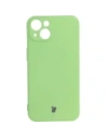 Caz de silicon Bizon Apple iPhone 13 verde