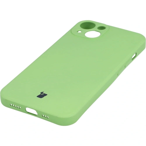 Etui Bizon Case Silicone do Apple iPhone 13 zielone