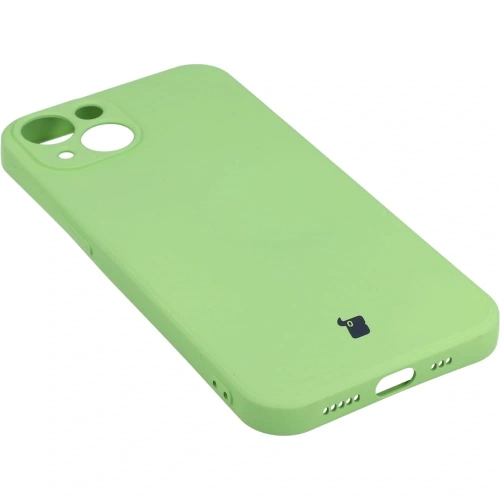 Etui Bizon Case Silicone do Apple iPhone 13 zielone