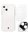 Bizon Case Clear Pack husă + 2x sticlă de ecran + sticlă pentru obiectiv Apple iPhone 13 transparentă