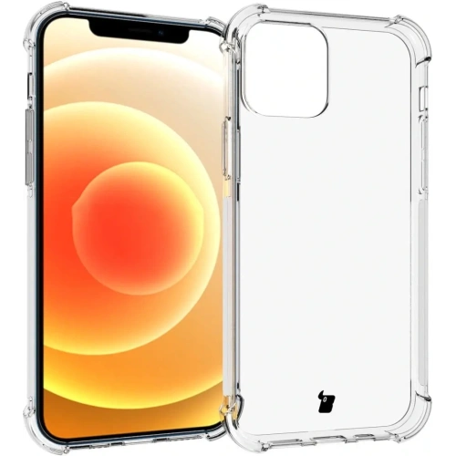 Etui + 2x szkło na ekran + obiektyw Bizon Case Clear Pack do Apple iPhone 13 przezroczyste