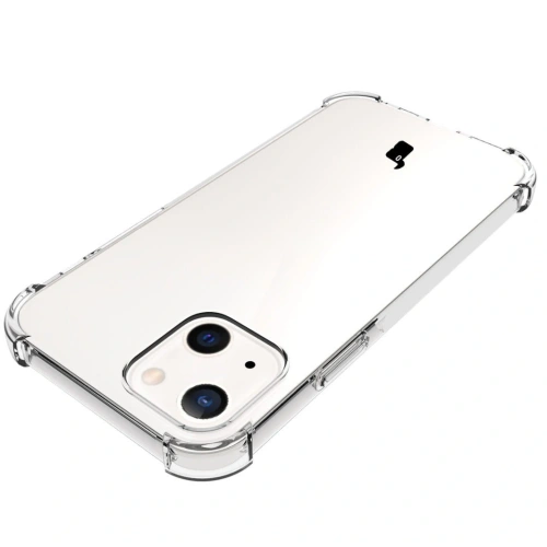 Etui + 2x szkło na ekran + obiektyw Bizon Case Clear Pack do Apple iPhone 13 przezroczyste