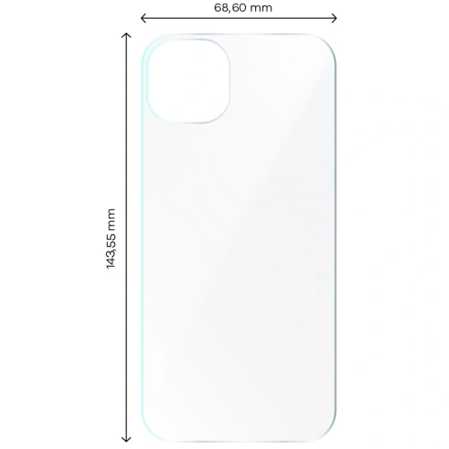 Folia hydrożelowa na tył Bizon Glass Hydrogel Apple iPhone 13 [2 PACK]