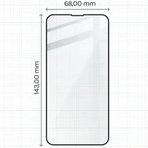 Hurtownia GSM - Bizon Glass Edge gehärtetes Glas - [2 PACK] + Linsenschutz Apple iPhone 13 schwarz - BIZ150 - {ean13} - Hurt
