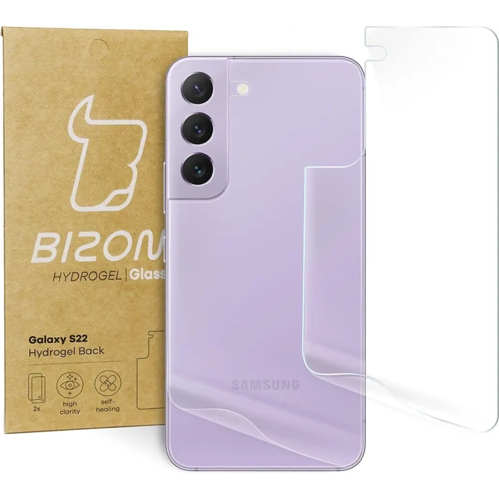 Hurtownia GSM - Bizon Glass Hydrogel Samsung Galaxy S22 [2 PACK] - BIZ152 - {ean13} - Hurt