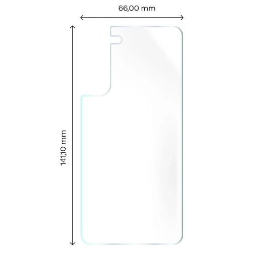 Folia hydrożelowa na tył Bizon Glass Hydrogel Samsung Galaxy S22 [2 PACK]