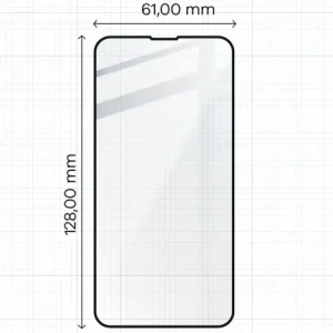 Hurtownia GSM - Bizon Glass Edge edzett üveg - [2 CSOMAG] + lencsevédelem Apple iPhone 13 Mini fekete - BIZ153 - {ean13} - Hurt