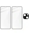 Hurtownia GSM - Bizon Glass Edge gehärtetes Glas - [2 PACK] + Linsenschutz Apple iPhone 13 Mini schwarz - BIZ153 - {ean13} - Hurt