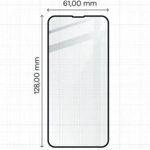 Hurtownia GSM - Bizon Glass Edge Apple iPhone 13 Mini fekete - BIZ154 - {ean13} - Hurt