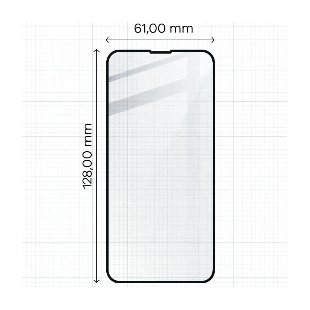 Hurtownia GSM - Bizon Glass Edge Apple iPhone 13 Mini negru - BIZ154 - {ean13} - Hurt