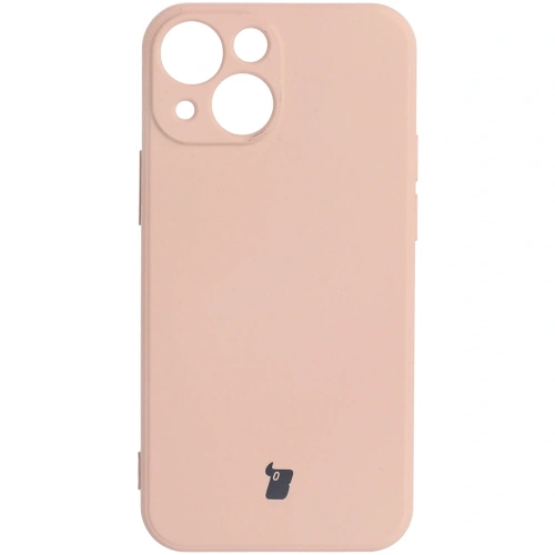 Etui Bizon Case Silicone do Apple iPhone 13 Mini jasnoróżowe