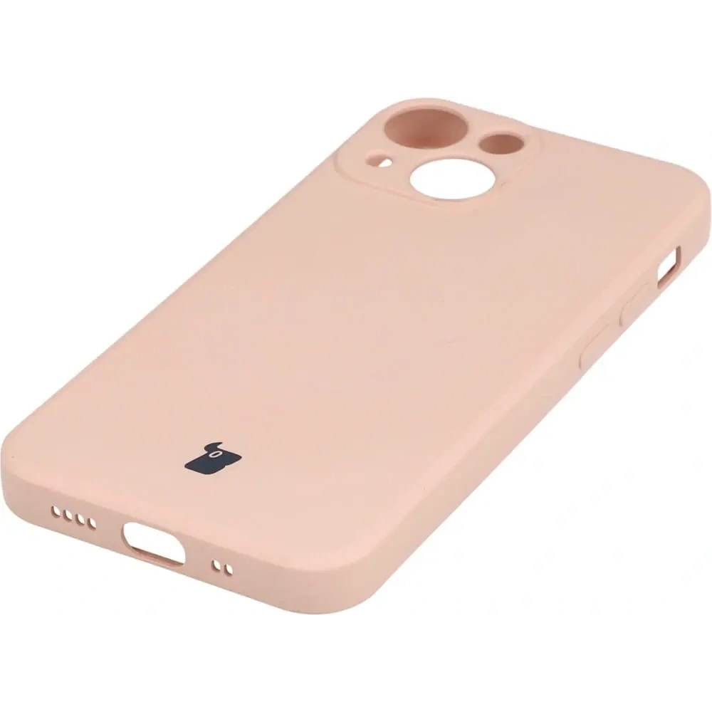 Hurtownia GSM - Etui Bizon Case Silicone do Apple iPhone 13 Mini jasnoróżowe - BIZ157 - {ean13} - Hurt