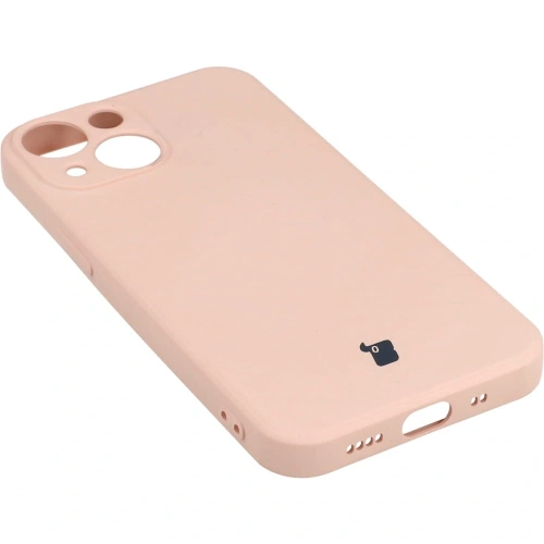 Etui Bizon Case Silicone do Apple iPhone 13 Mini jasnoróżowe