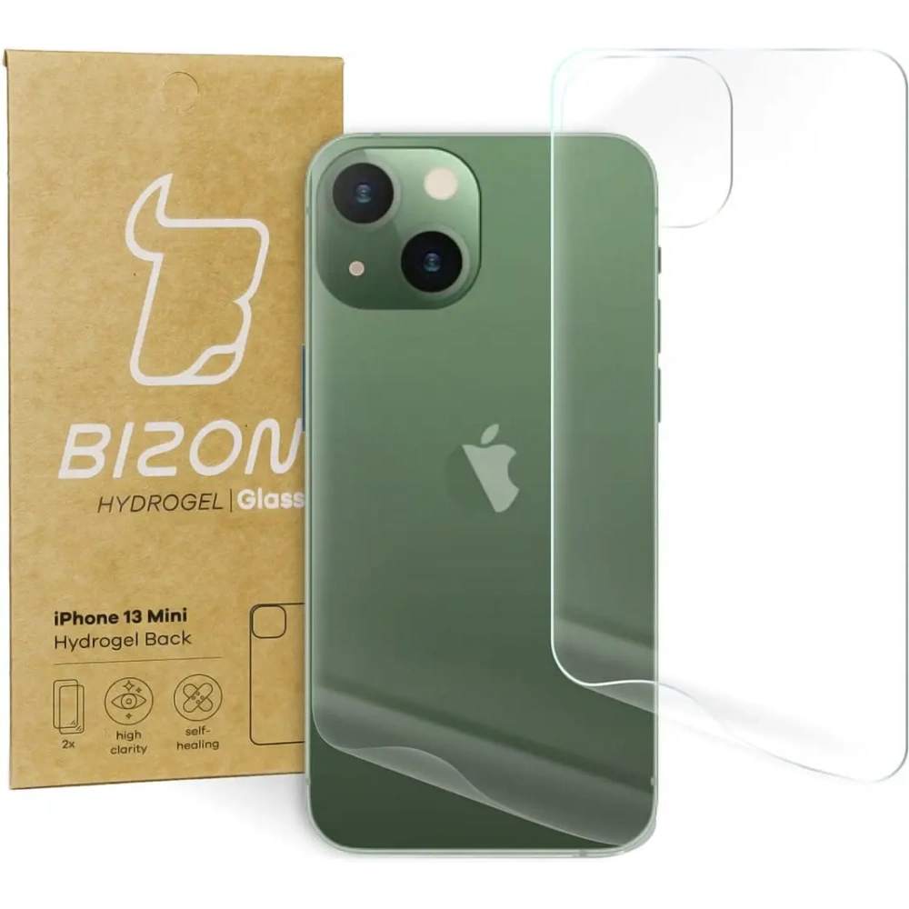 Hurtownia GSM - Bizon Glass Hydrogel Apple iPhone 13 Mini [2 PACK] - BIZ158 - {ean13} - Hurt