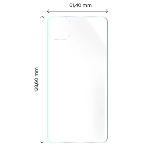 Folia hydrożelowa na tył Bizon Glass Hydrogel Apple iPhone 13 Mini [2 PACK]