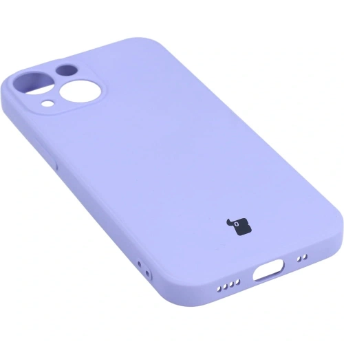 Etui Bizon Case Silicone do Apple iPhone 13 Mini fioletowe